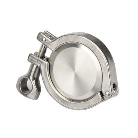 Quick fit clamp blind plate set